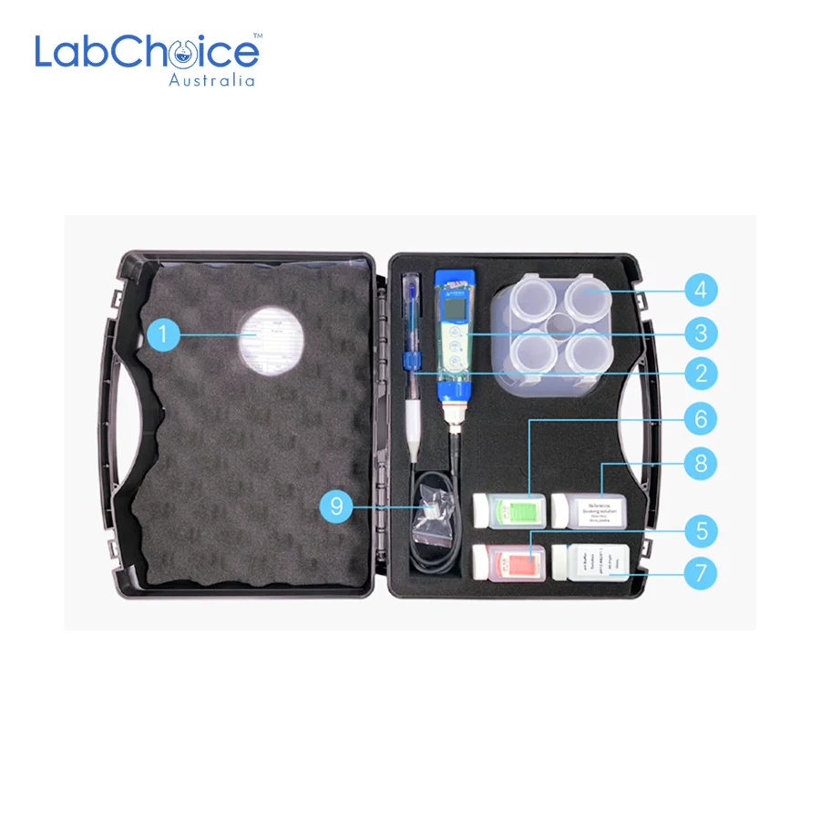 Smart pH Tester Kit for Strong Alkaline and High Salinity Water LabChoice AU