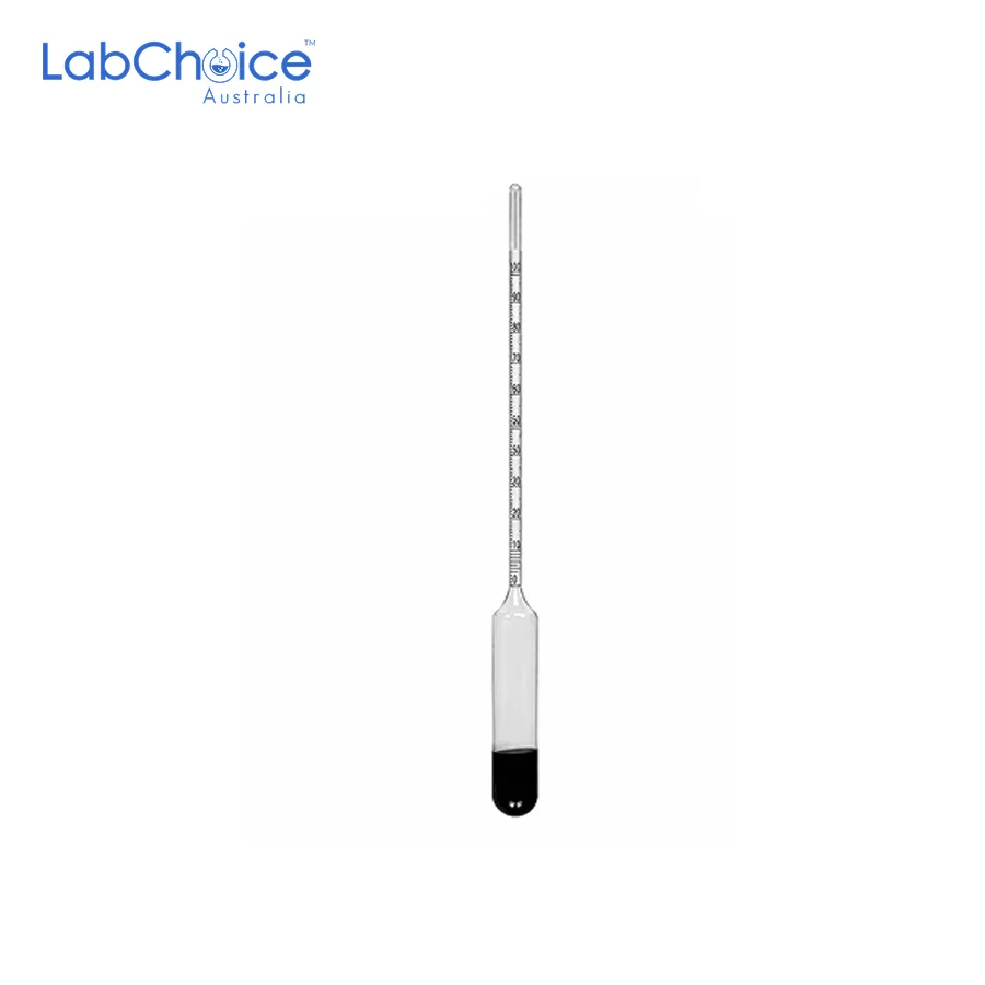 Wide Range Specific Gravity Hydrometers 250 mm LabChoice AU