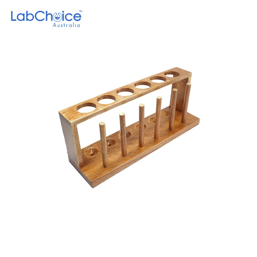 Wooden Test Tube Rack LabChoice Australia