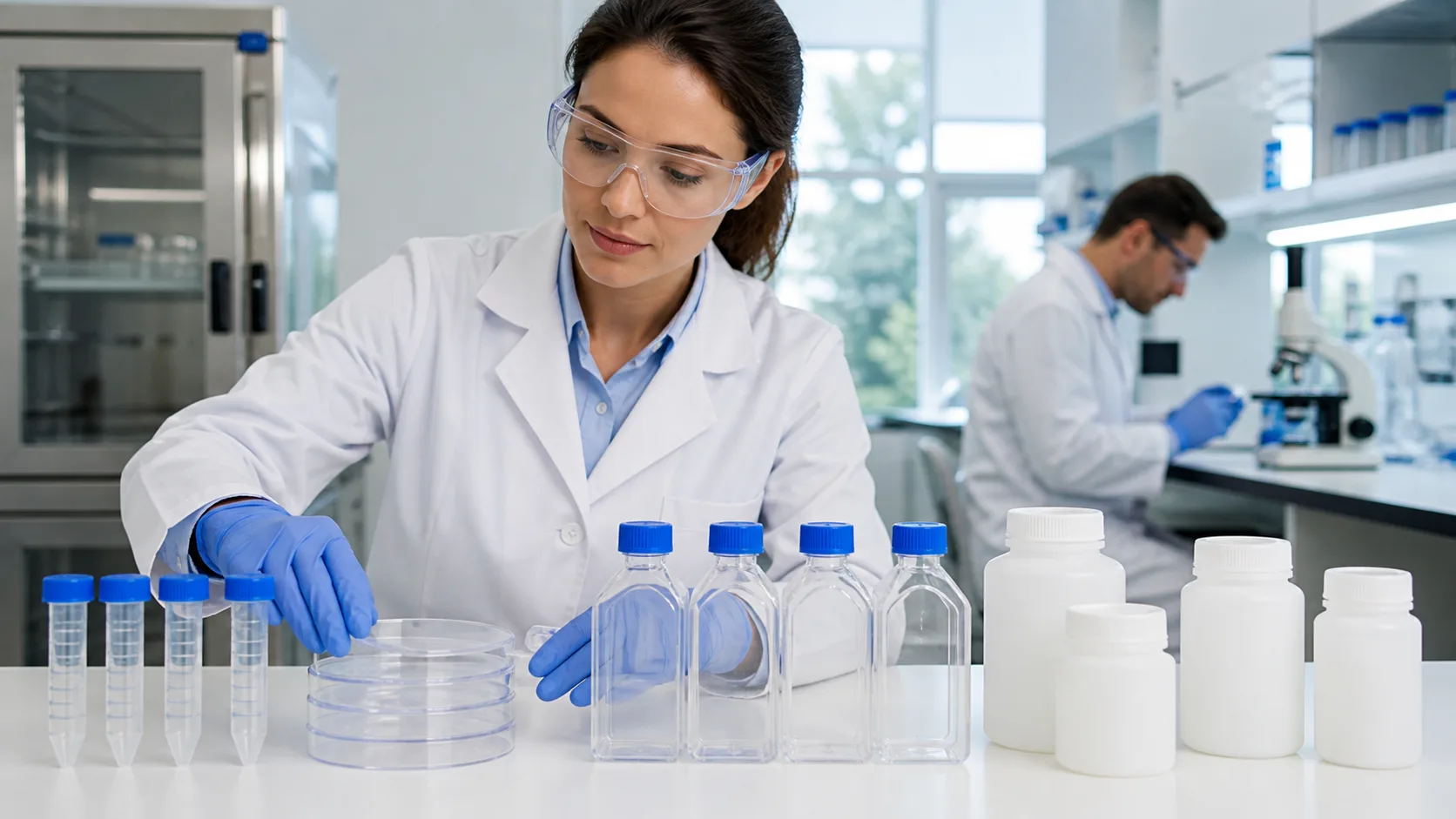 Lab Plasticware Selection: PP vs. PS vs. PETG vs. Fluoropolymers
