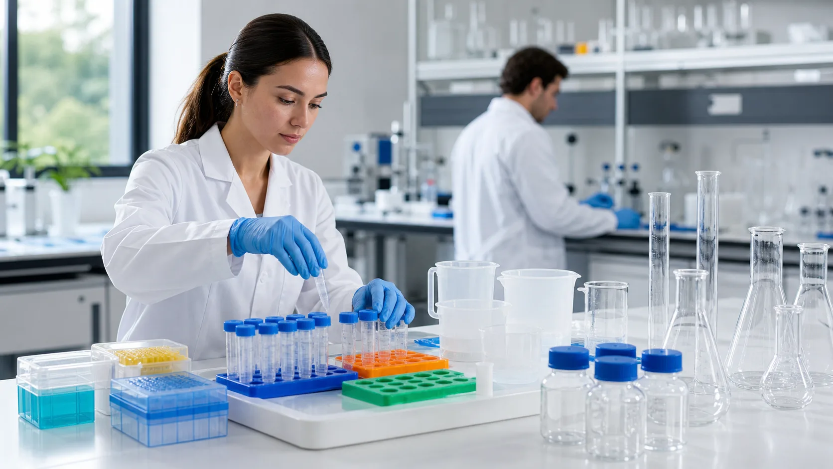 Optimising Lab Plasticware for Mixed Glassware Setups