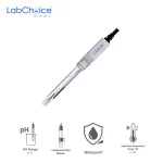 pH Electrode Flat Type Glass Free Plastic Body 1 m Cable LabChoice AU