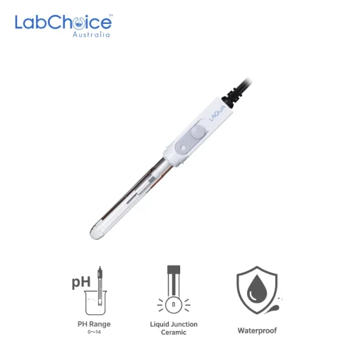 pH Electrode Standard ToupH, 3-in-1 Glass Body, 1 m Cable pH Electrode Standard ToupH, 3-in-1 Glass Body, 1 m Cable - Image 1