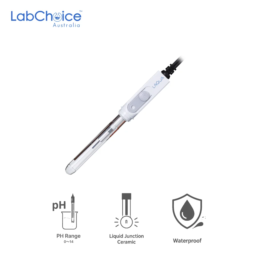 pH Electrode Standard ToupH, 3-in-1 Glass Body-LabChoice AU pH Electrode Standard ToupH 3 in 1 Glass Body LabChoice AU