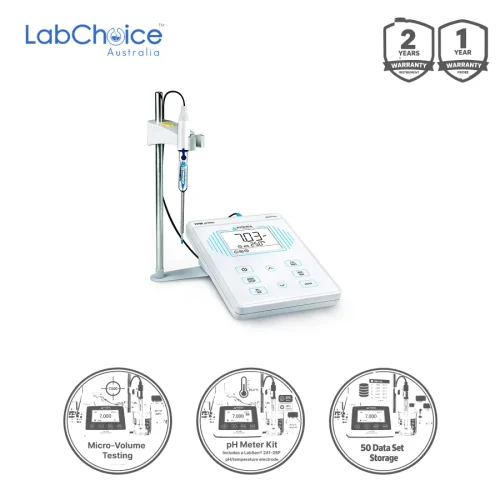 pH Meter Kit PH700-MS Benchtop for Micro-Volume and Biological Samples, 0 to 14.00 pH - Image 1