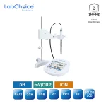 pH Meter Kit with ORP Ion and Temperature 2 Channel Colour Touch Screen LabChoice AU 1