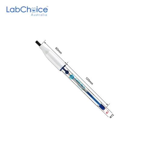 pH/Temp Electrode for Strong Alkaline and High-Salinity Solutions, Non-Refillable, 0–14 pH pH/Temp Electrode for Strong Alkaline and High-Salinity Solutions, Non-Refillable, 0–14 pH - Image 2