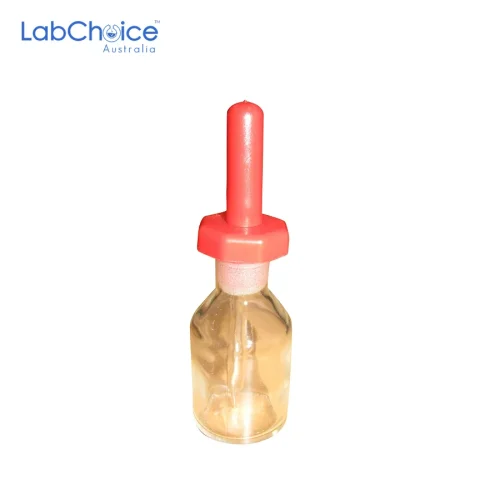 Dropping Bottle with Pipette, Soda Lime Glass Dropping Bottle with Pipette, Soda Lime Glass - Image 1
