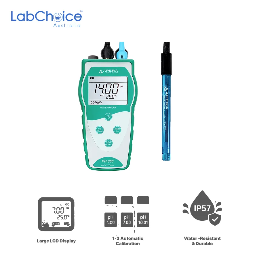 Portable pH Meter Kit PH850 LabChoice AU
